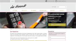 Desktop Screenshot of de-haardt.com